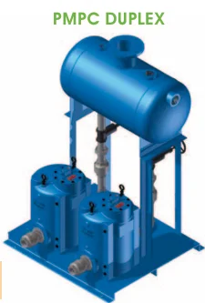 Condensate Return Pumps - Pressure Motive Pumps PMPC Series Skid Mounted